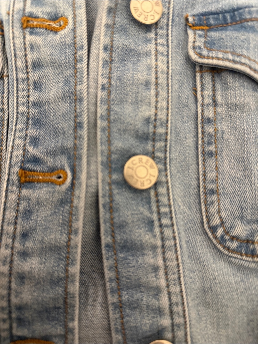 J. Crew Light Blue' Denim Jean Jacket - Picture 3 of 5